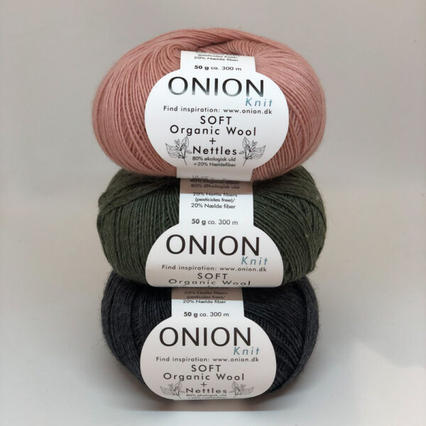Onion Soft organic wool + neetles